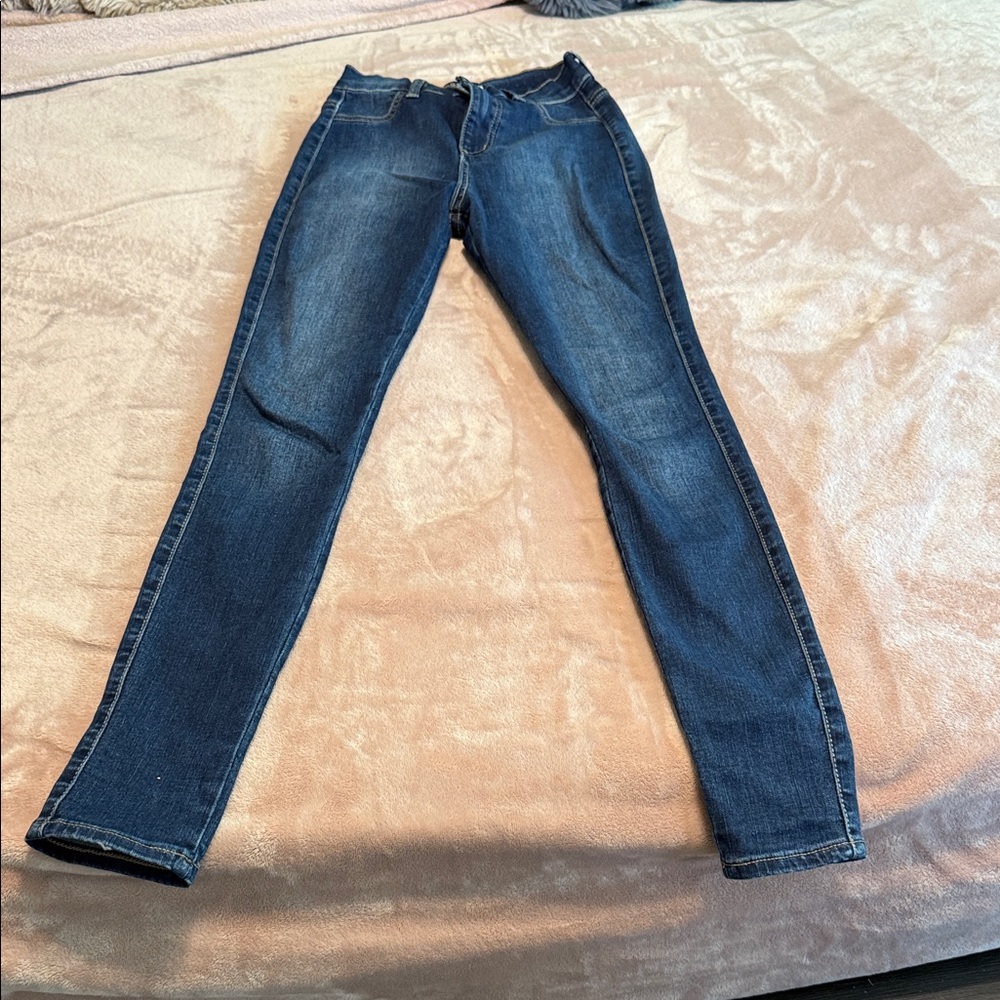 Fashion Nova Blue Skinny Jeans Classic Style